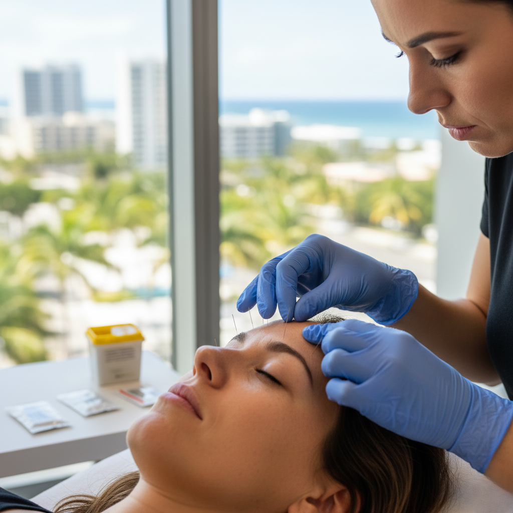 acupuncture procedure for concussion