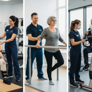 three types of physiotherapy