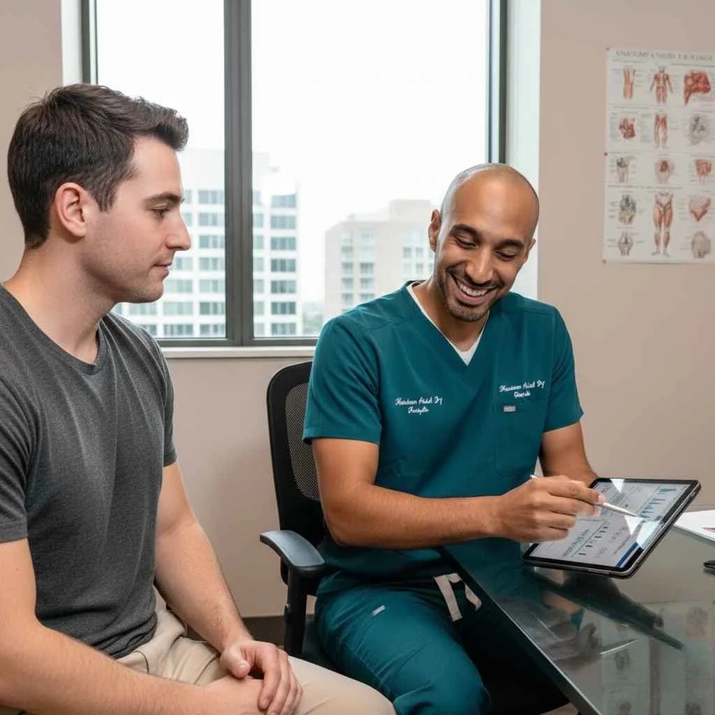 Who is a candidate for ECT in Fort Lauderdale Licensed psychiatrist reviewing patient’s progress and treatment plan