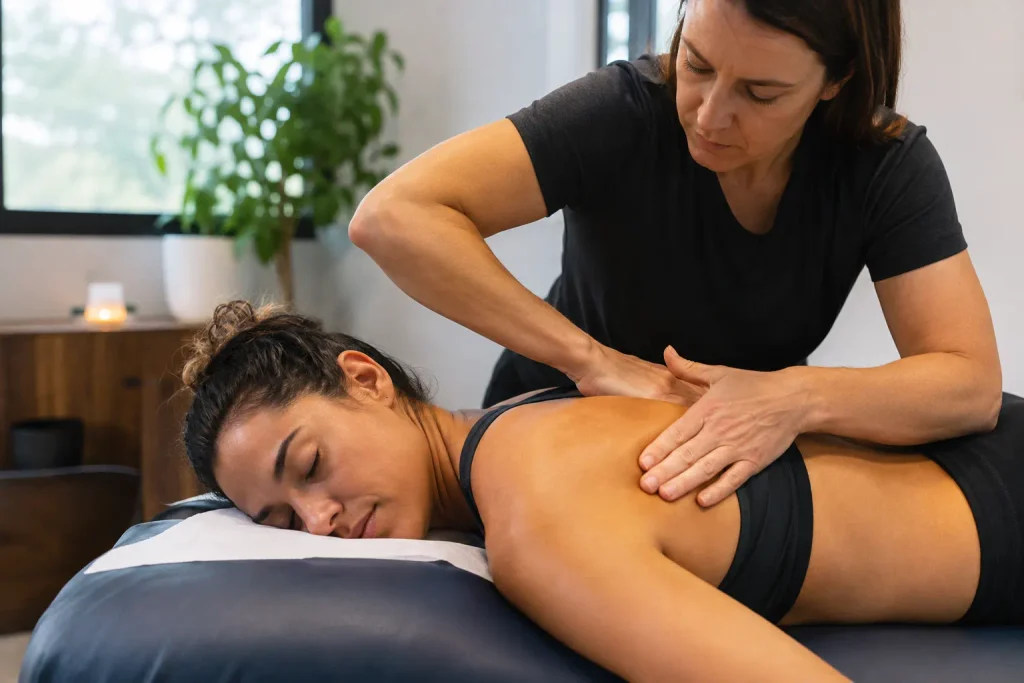 Why 1-on-1 myofascial release Leads to Faster Recovery Physical therapist providing 1-on-1 myofascial release in Fort Lauderdale